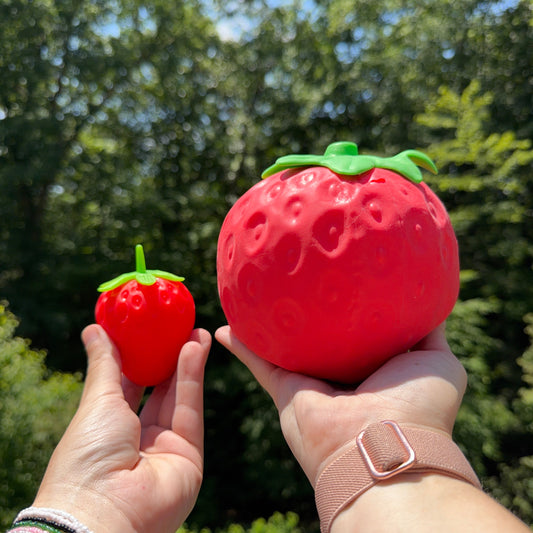Squishy Toy - Strawberry Dough, Jumbo