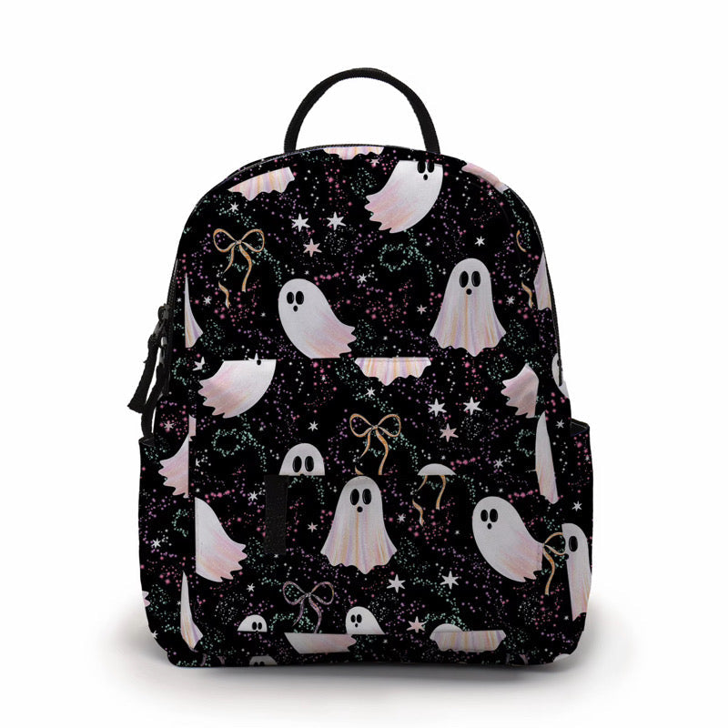 Mini Backpack - Halloween Fall - Ghost Splatter