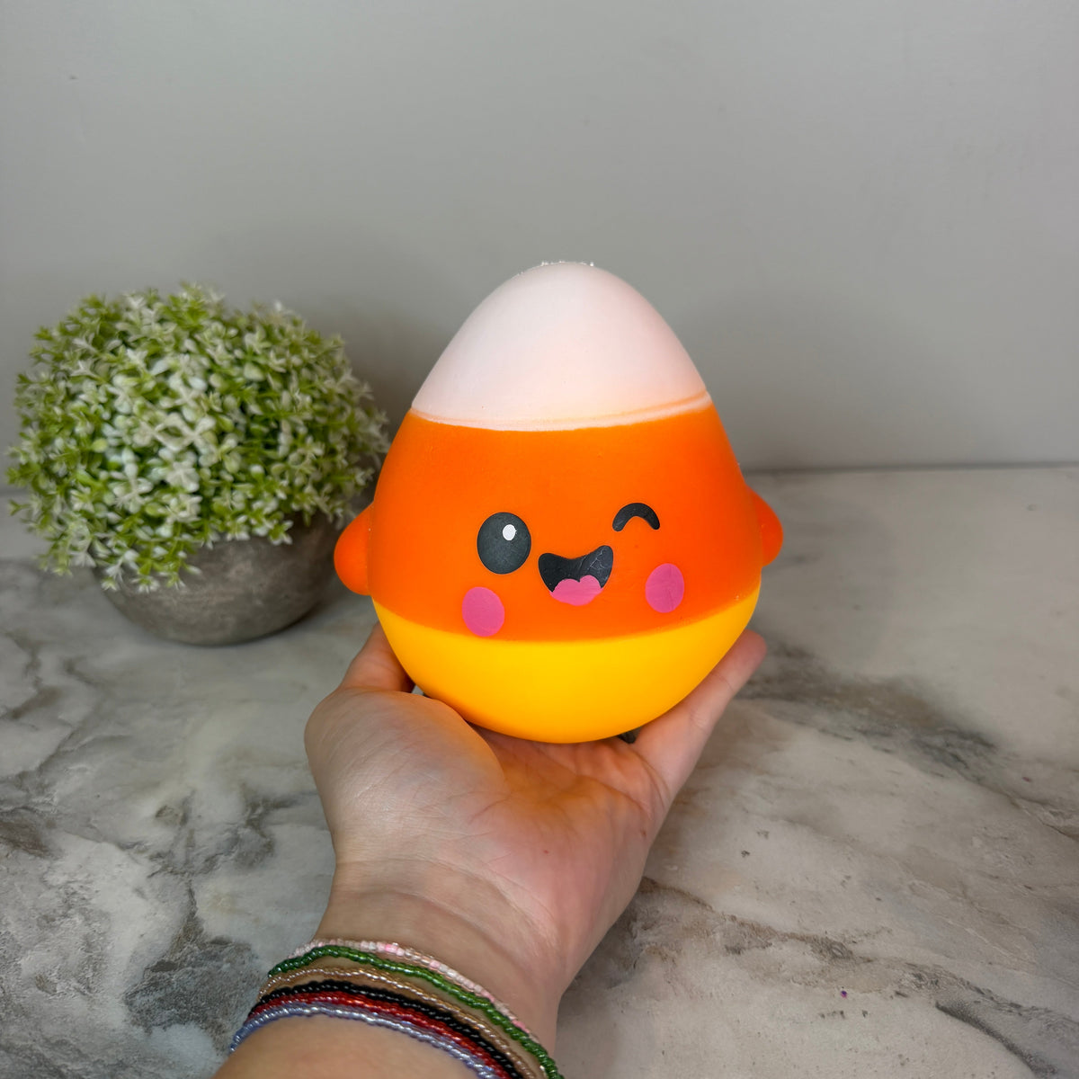 Squishy Toy - Halloween Jumbo Candy Corn