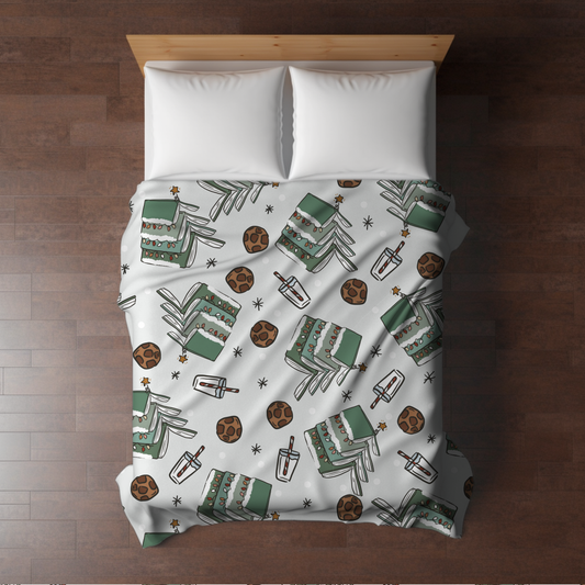 Blanket Christmas #29 - Books, Milk, & Cookies - PREORDER