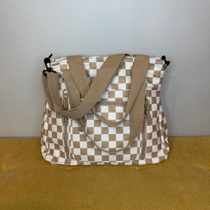 Caitlin Handbag - Corduroy Checker