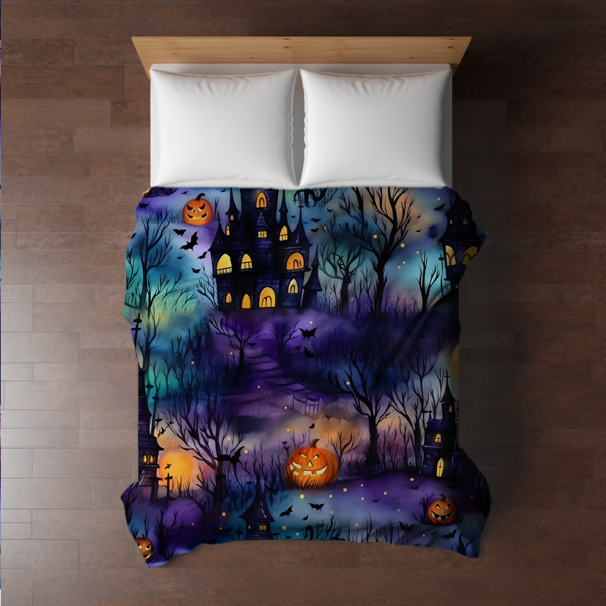 Blanket Halloween #17 - Haunted House