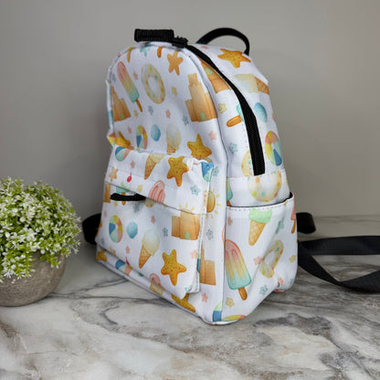 Mini Backpack - Sand Castle