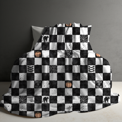 Blanket Halloween #5 - Checkered Halloween