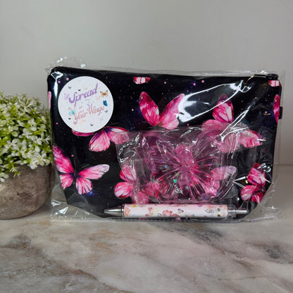 Bundled Set - Butterfly Pink Galaxy