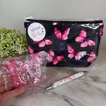 Bundled Set - Butterfly Pink Galaxy