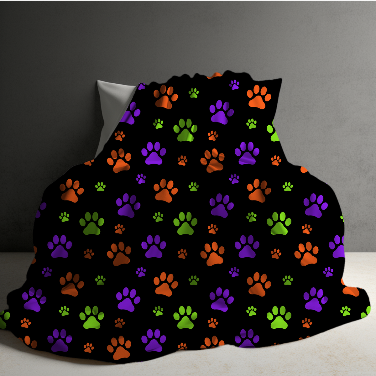 Blanket Halloween #30 - Paw Print