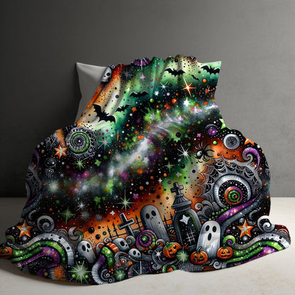 Blanket Halloween #27 - Graveyard Swirl
