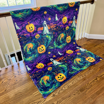 Blanket Halloween #6 - Gogh Scream