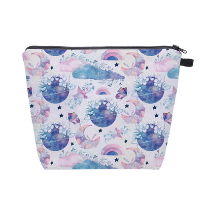 Pouch XL - Floral, Sky Moon Butterfly
