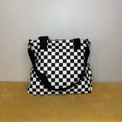 Caitlin Handbag - Corduroy Checker