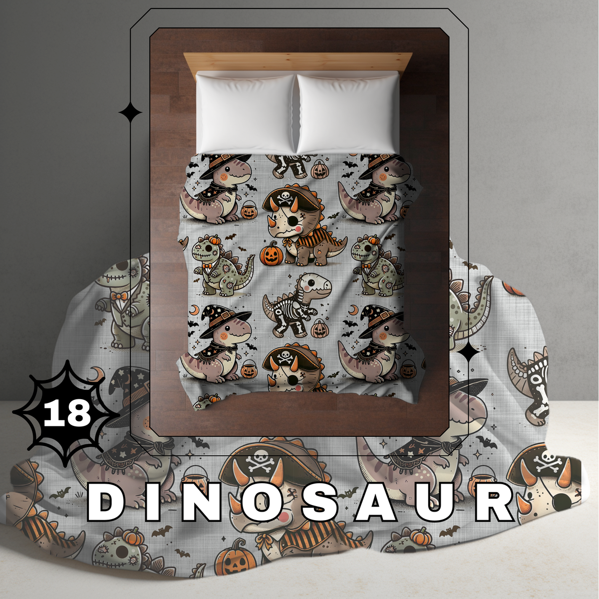 Blanket Halloween #18 - Dinosaur