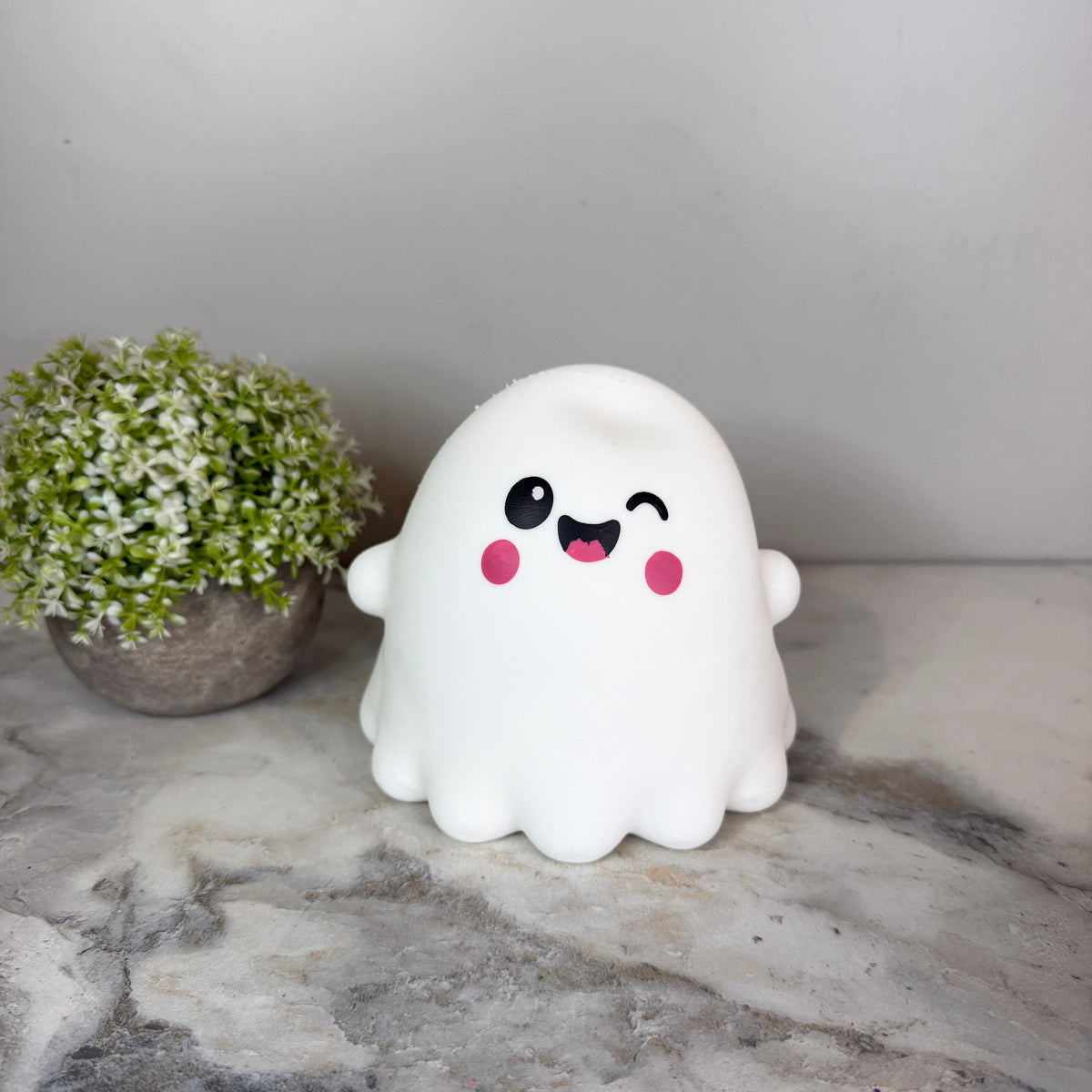 Squishy Toy - Halloween Jumbo Wink Ghost