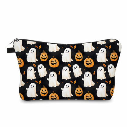 Pouch - Halloween Fall - Ghost Pumpkin