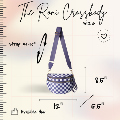The Roni Nylon Crossbody - Rainbow Dandelion