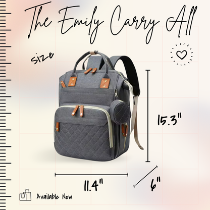 Emily Travel Bag - Quilted Solids